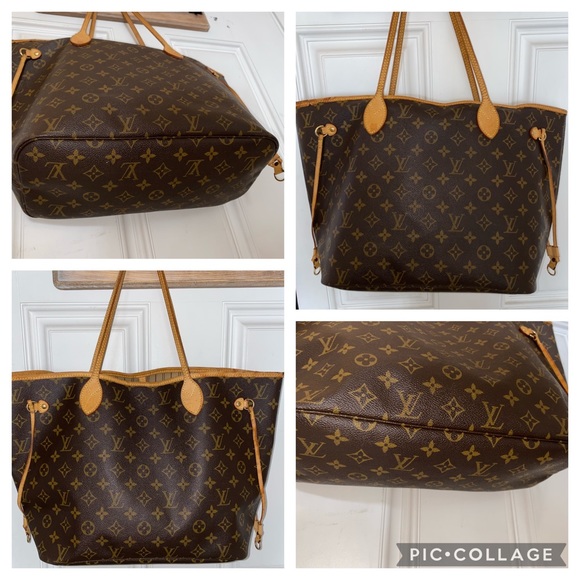 SOLD %Authentic Louis Vuitton Neverfull MM - Picture 6 of 15